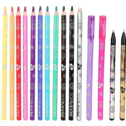 DEPESCHE Estilo De Vida*Top Model - Libro de colorear con set de colores