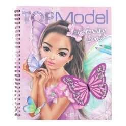 DEPESCHE Estilo De Vida*Top Model - Libro para colorear con lentejuelas