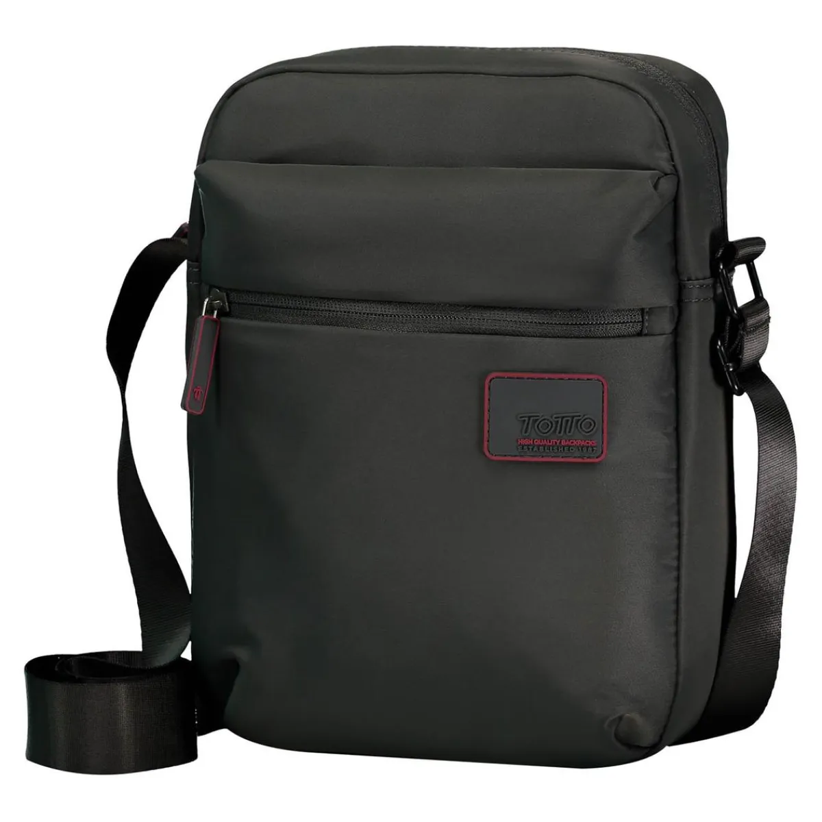 TOTTO Material Escolar*- Bolso Bandolera RTG Gris