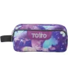 TOTTO Material Escolar*- Estuche Agapec Glitter Star Butterfly