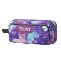 TOTTO Material Escolar*- Estuche Agapec Glitter Star Butterfly