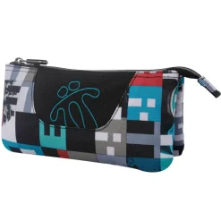 TOTTO Material Escolar*- Estuche escolar 3 compartimentos Tablero Sprayl