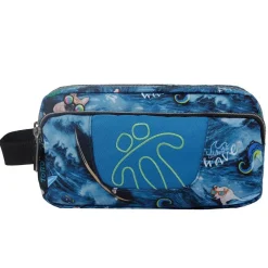 TOTTO Material Escolar*- Estuche escolar 3 compartimentos - Océano