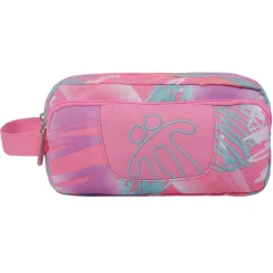 TOTTO Material Escolar*- Estuche escolar 3 compartimentos Agapec Lilac