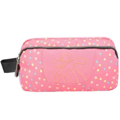 TOTTO Material Escolar*- Estuche escolar 3 compartimentos Agapec Fiesty