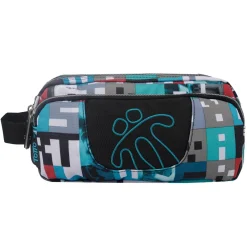 TOTTO Material Escolar*- Estuche escolar 3 compartimentos Agapec Sprayl