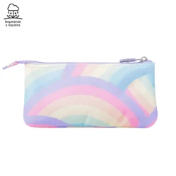 TOTTO Material Escolar*- Estuche escolar arcoíris Tablero