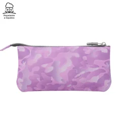 TOTTO Material Escolar*- Estuche escolar camuflaje rosa Tablero