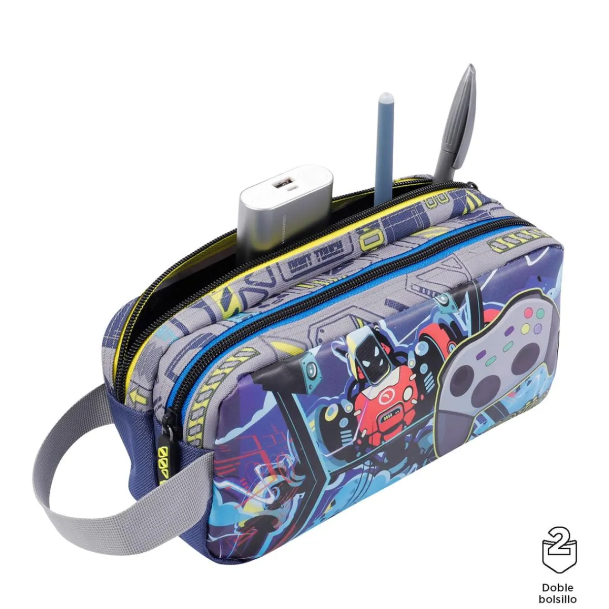 TOTTO Material Escolar*- Estuche escolar Monark