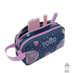 TOTTO Material Escolar*- Estuche escolar Sweet Candy