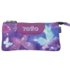 TOTTO Material Escolar*- Estuche Tablero Glitter Star Butterfly