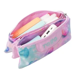 TOTTO Material Escolar*- Estuche Tablero Glitter Shiny Heart