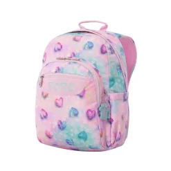TOTTO Material Escolar*- Mochila Acuareles Glitter Shiny Heart