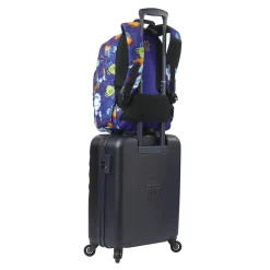 TOTTO Material Escolar*- Mochila Acuareles Space Blue