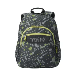 TOTTO Material Escolar*- Mochila Acuareles Texgrunge