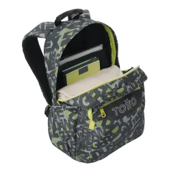 TOTTO Material Escolar*- Mochila Acuareles Texgrunge