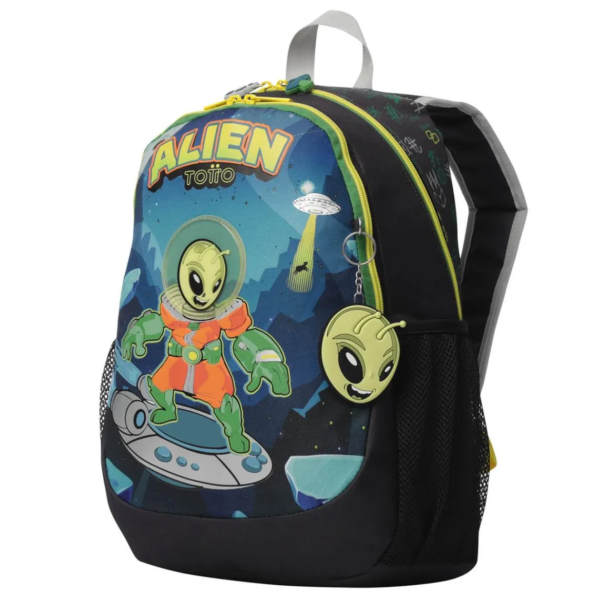 TOTTO Material Escolar*- Mochila Alien Cosmic M
