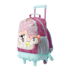 TOTTO Material Escolar*- Mochila con ruedas Doggy Love M