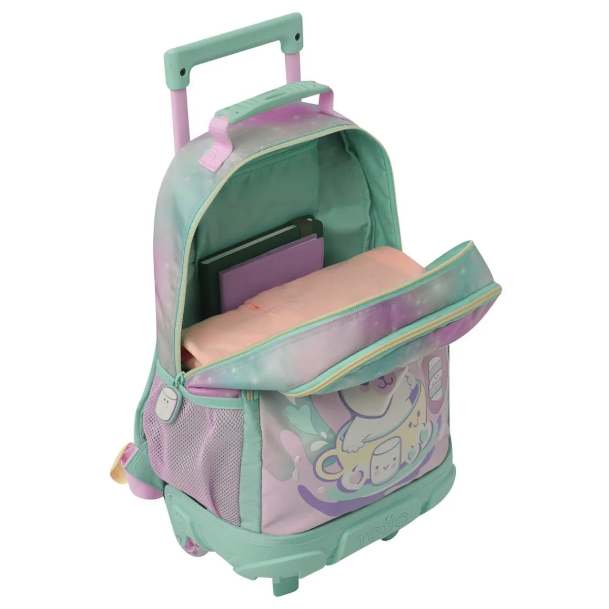 TOTTO Material Escolar*- Mochila con ruedas Mellow M
