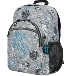 TOTTO Material Escolar*- Mochila escolar adaptable a carro Acuareles Newspaper