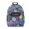 TOTTO Material Escolar*- Mochila escolar adaptable a carro emojis Acuareles
