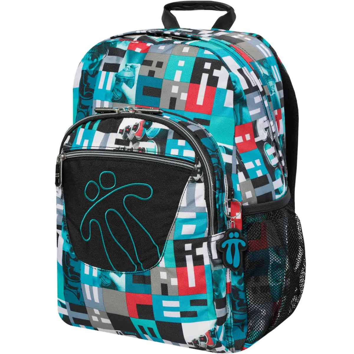 TOTTO Material Escolar*- Mochila escolar adaptable a carro Acuareles Sprayl