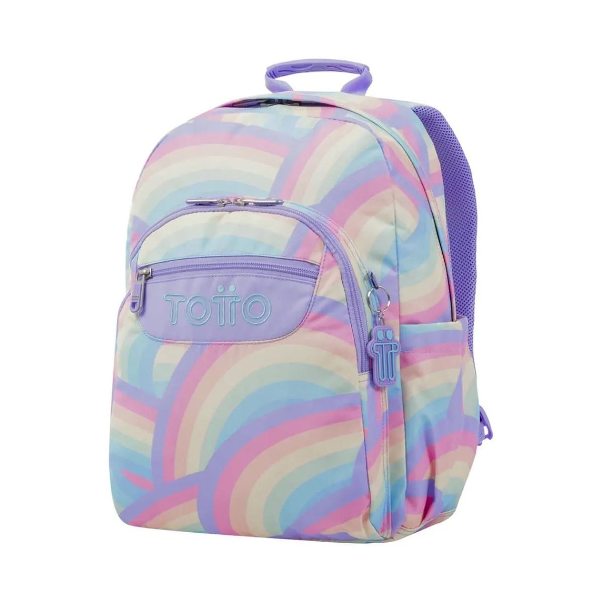 TOTTO Material Escolar*- Mochila escolar arcoíris Acuarela