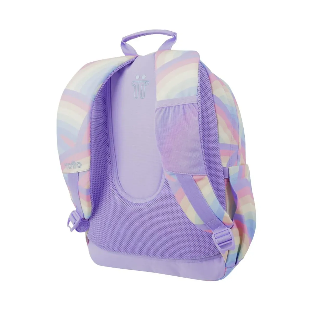 TOTTO Material Escolar*- Mochila escolar arcoíris Acuarela