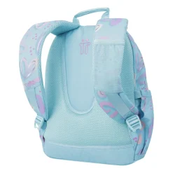 TOTTO Material Escolar*- Mochila escolar corazones pintados Gommas