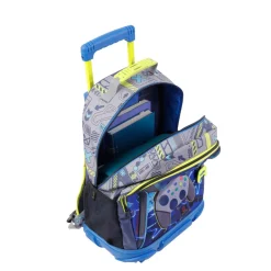 TOTTO Material Escolar*- Mochila escolar con ruedas grande Monark