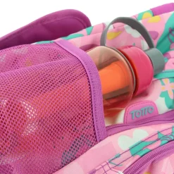 TOTTO Material Escolar*- Mochila escolar con ruedas Renglones - Roset