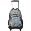 TOTTO Material Escolar*- Mochila escolar con ruedas Renglones Newspaper