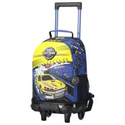 TOTTO Material Escolar*- Mochila escolar con ruedas mediana Velocity