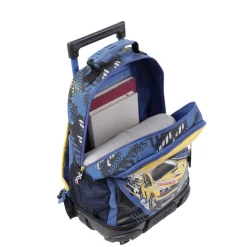 TOTTO Material Escolar*- Mochila escolar con ruedas mediana Velocity
