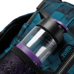 TOTTO Material Escolar*- Mochila escolar con ruedas Renglones - Azul