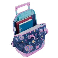 TOTTO Material Escolar*- Mochila escolar con ruedas mediana Sweet Candy