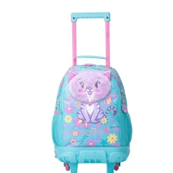 TOTTO Material Escolar*- Mochila escolar con ruedas mediana Tropyglam
