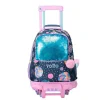 TOTTO Material Escolar*- Mochila escolar con ruedas grande Sweet Candy
