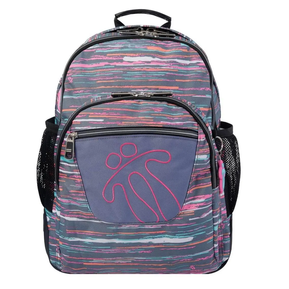 TOTTO Material Escolar*- Mochila escolar Crayoles - Rayas