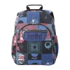 TOTTO Material Escolar*- Mochila escolar cyber monstruos Gommas