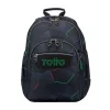 TOTTO Material Escolar*- Mochila escolar fractal Crayoles