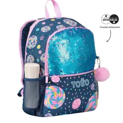 TOTTO Material Escolar*- Mochila escolar grande Sweet Candy