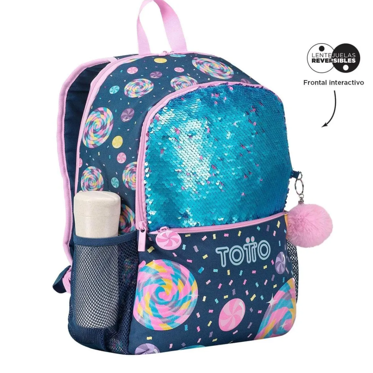 TOTTO Material Escolar*- Mochila escolar grande Sweet Candy