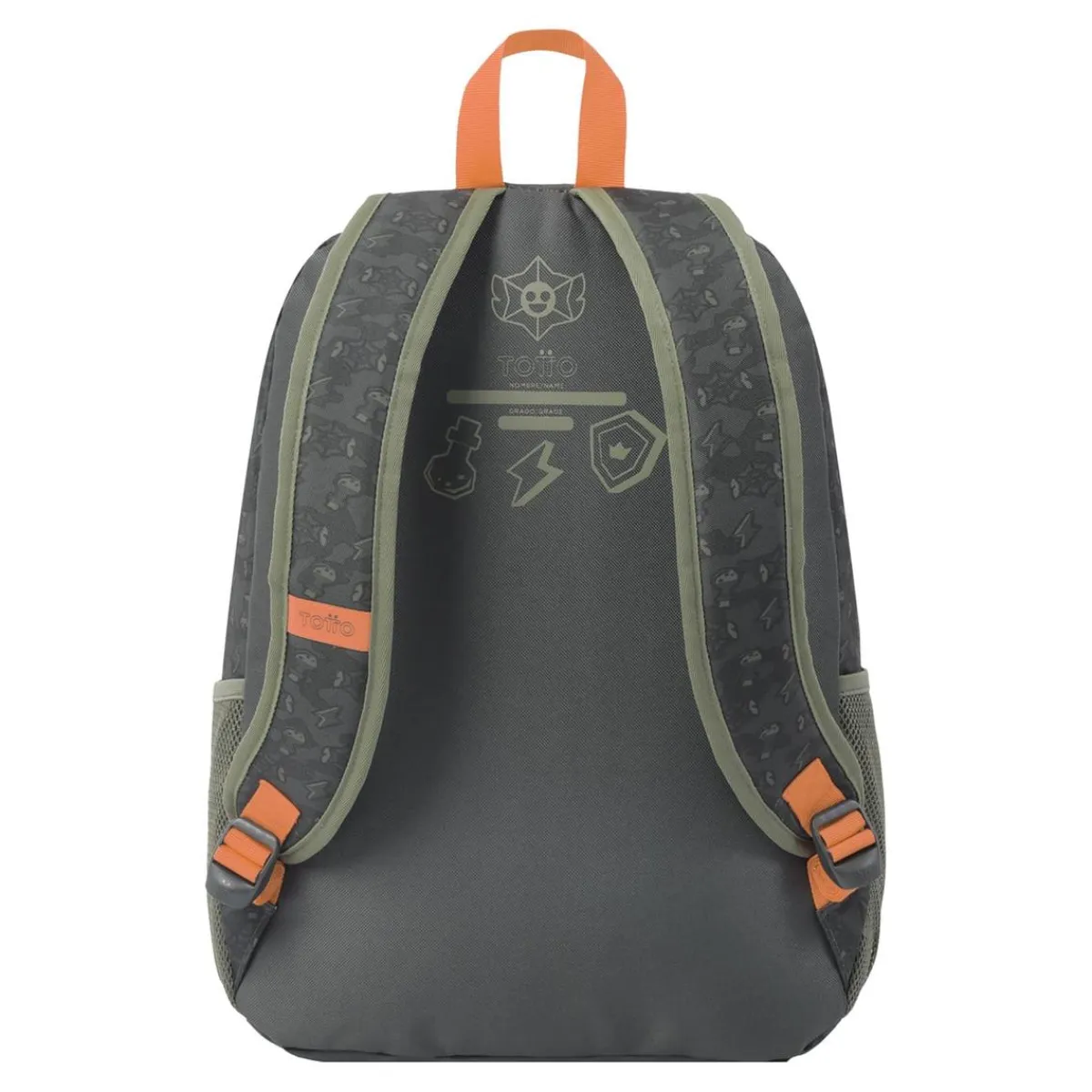 TOTTO Material Escolar*- Mochila escolar grande Brawlmaster