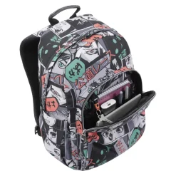 TOTTO Material Escolar*- Mochila escolar manga Acuarela