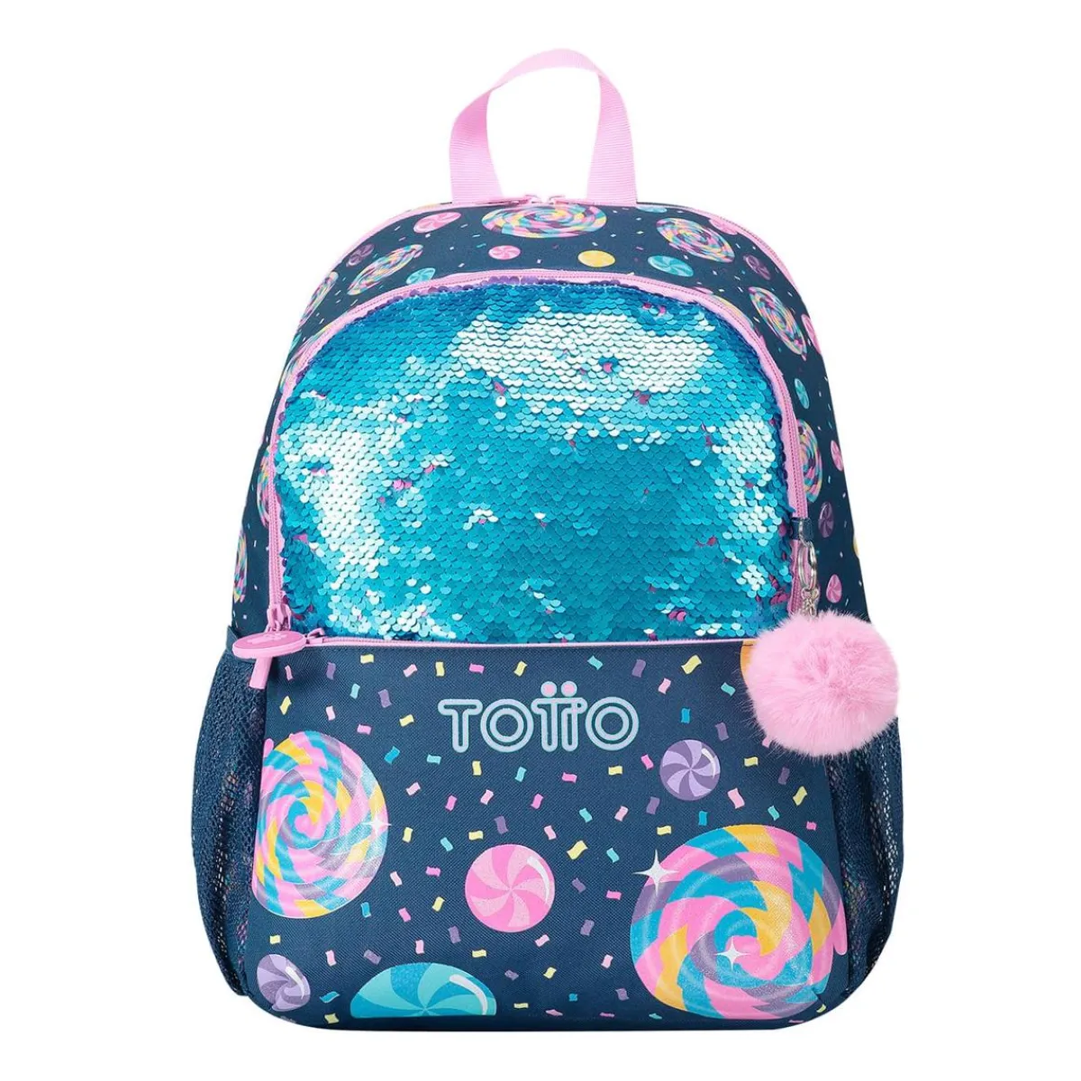TOTTO Material Escolar*- Mochila escolar mediana Sweet Candy