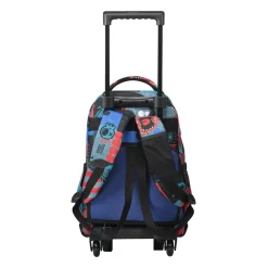 TOTTO Material Escolar*- Mochila escolar pequeña ruedas cyber monstruos Resma