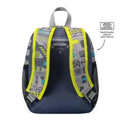 TOTTO Material Escolar*- Mochila escolar pequeña Monark