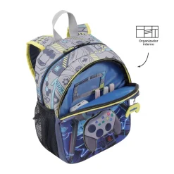 TOTTO Material Escolar*- Mochila escolar pequeña Monark