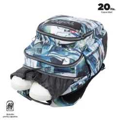 TOTTO Material Escolar*- Mochila escolar postales y casetes Crayoles